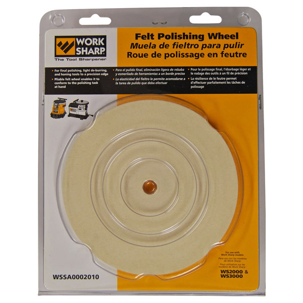 WORKSHARP 2000 & 3000 FELT POLISHING WHEEL